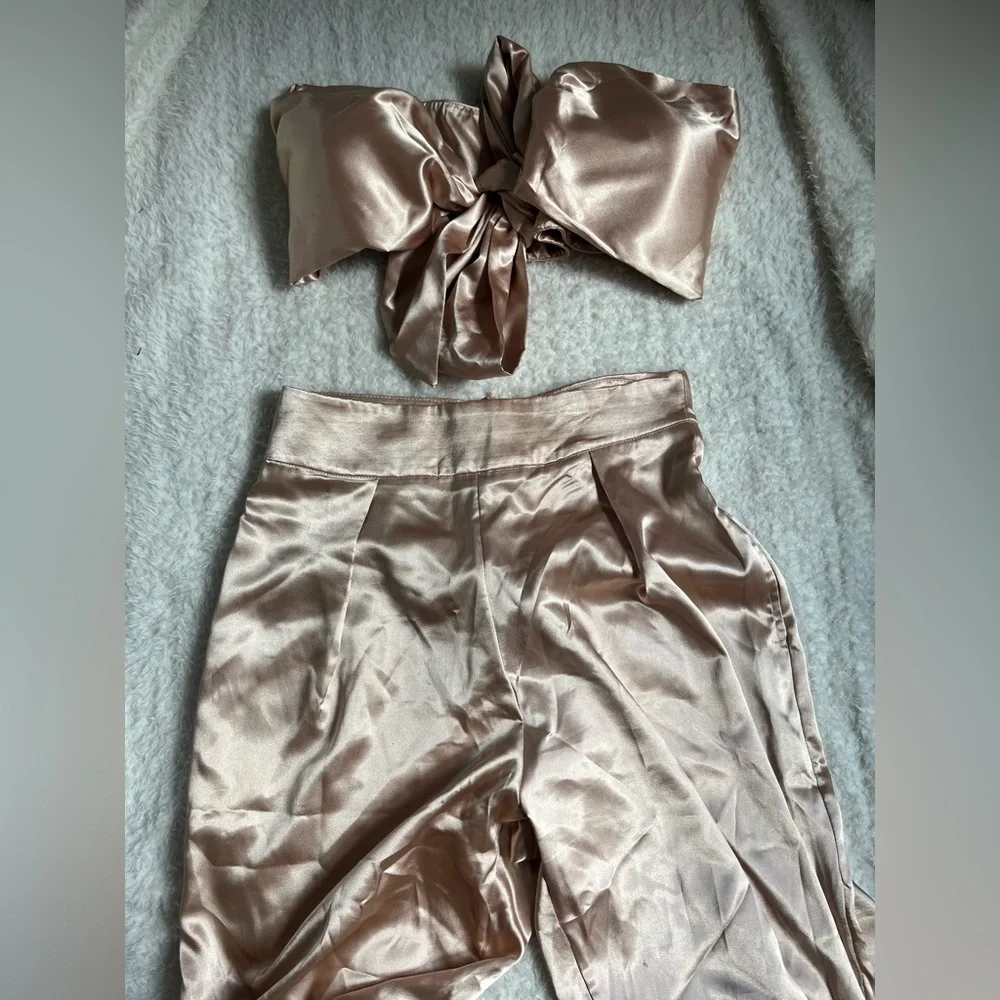 Champagne Two-Piece Set - Picture 4 of 4